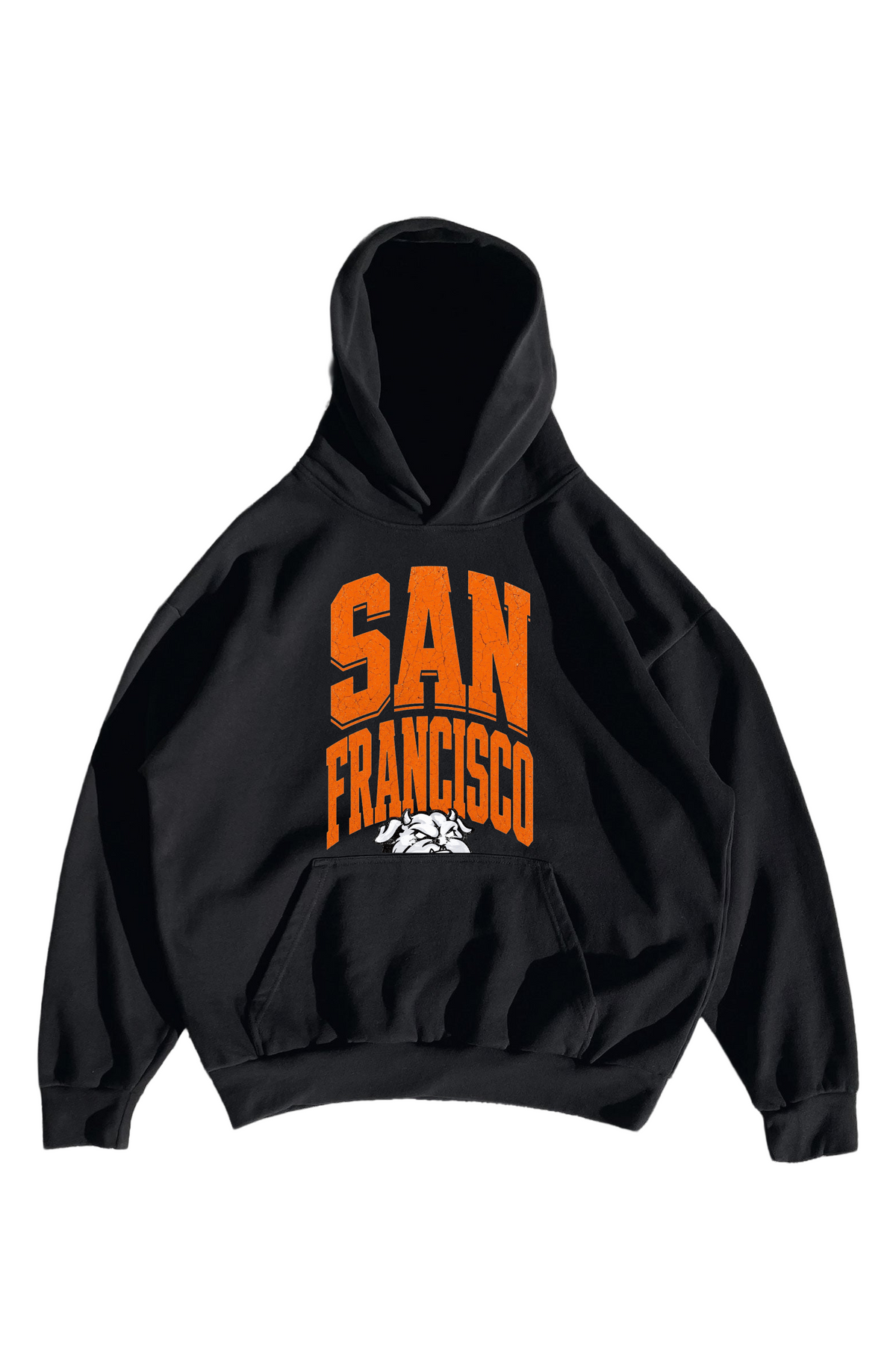 SFYN Hoodie — SAN FRANCISCO orange graphic